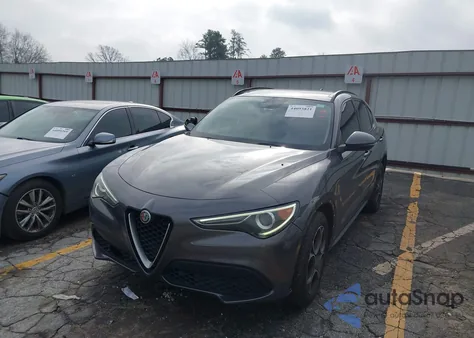 2018 Alfa Romeo Stelvio Sport Awd from USA, damaged, VIN ZASFAKPN1J7B68413